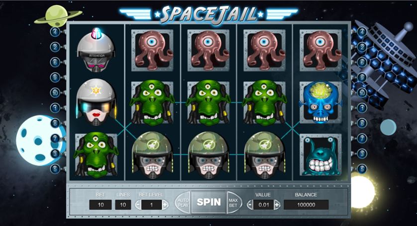 Ігровий автомат Space Jail
